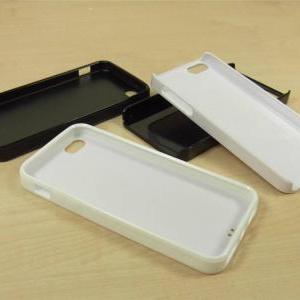 Wood Chevron M - Custom Black Case For Iphone 5 /..